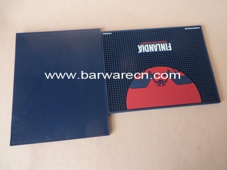 nuovo logo personalizzato 3d red bull in pvc bar runners in rilievo 