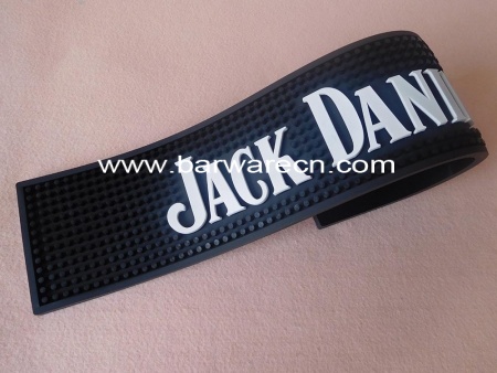 tappetino da bar nero panieri con jack daniels 