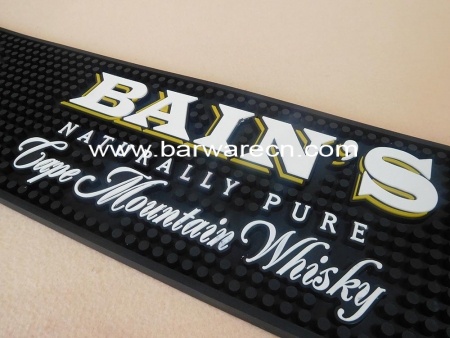 tappetino per barra in PVC morbido personalizzato logo in porcellana 