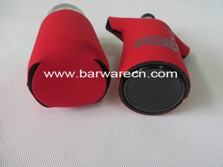 Raffreddatore di bottiglie di birra in neoprene con logo stampato 