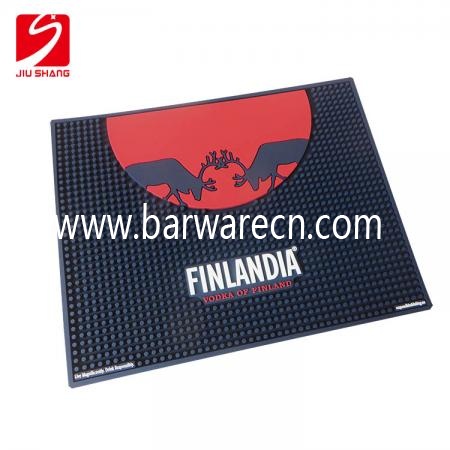 nuovo logo personalizzato 3d red bull in pvc bar runners in rilievo 