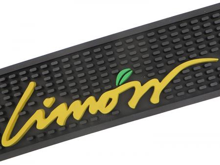 runner per barra in PVC con logo oem lungo 