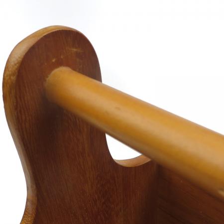 Portabottiglie in legno rettangolo da 6 cpm 