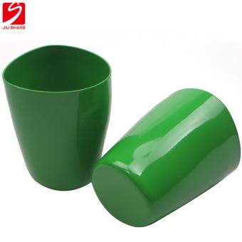 tazza in alluminio verde anodizzato