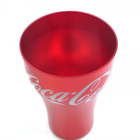 tazza riutilizzabile in alluminio anodizzato 