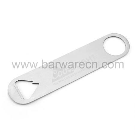 apribottiglie piatte in acciaio inox barra personalizzata con lama personalizzata logo & testo incisione gratuita 