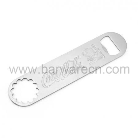 apribottiglie piatte in acciaio inox barra personalizzata con lama personalizzata logo & testo incisione gratuita 