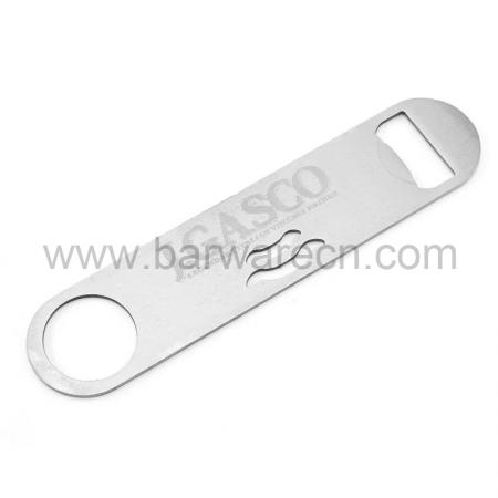 apribottiglie piatte in acciaio inox barra personalizzata con lama personalizzata logo & testo incisione gratuita 