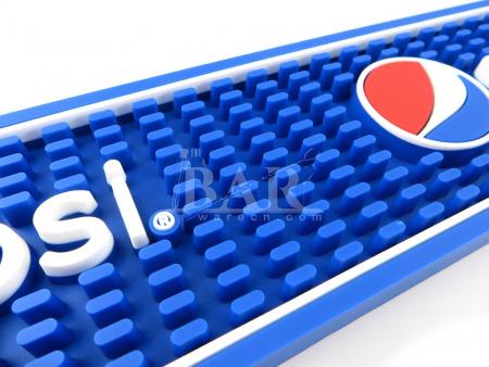 produttore di tappetini antiscivolo in PVC pepsi blu 