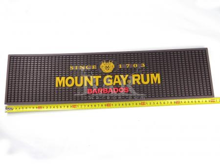 montare il produttore di tappetini per barre promozionali del marchio gay rum 