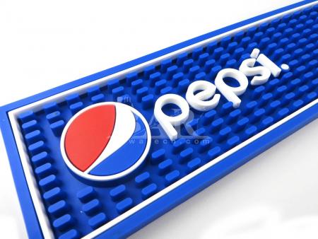 produttore di tappetini antiscivolo in PVC pepsi blu 