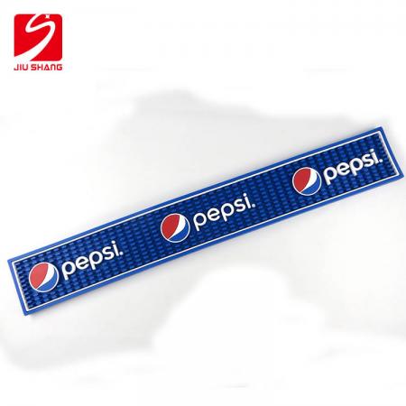 produttore di tappetini antiscivolo in PVC pepsi blu 