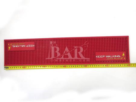 barra di iniezione stuoia campari promozionale bar runner pesante 