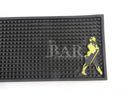 johnnie walker beer label bar runner slittamento tappetino in pvc 