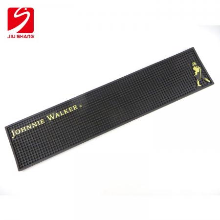 johnnie walker beer label bar runner slittamento tappetino in pvc 