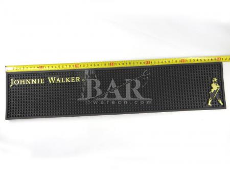 johnnie walker beer label bar runner slittamento tappetino in pvc 