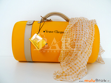 veuve clicquot eva custodia rigida per porta-champagne con custodia a conchiglia 