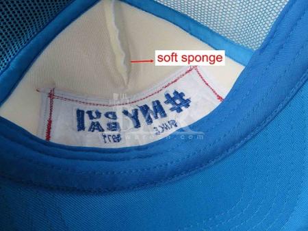 popolare berretto da baseball cappello in maglia di nylon con 7 fori chiusura fibbia in plastica all'ingrosso 