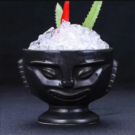 diskon cocktail bar retrò hawaii tiki totem mug gelas - 